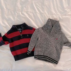 Two Ralph Lauren Pullovers